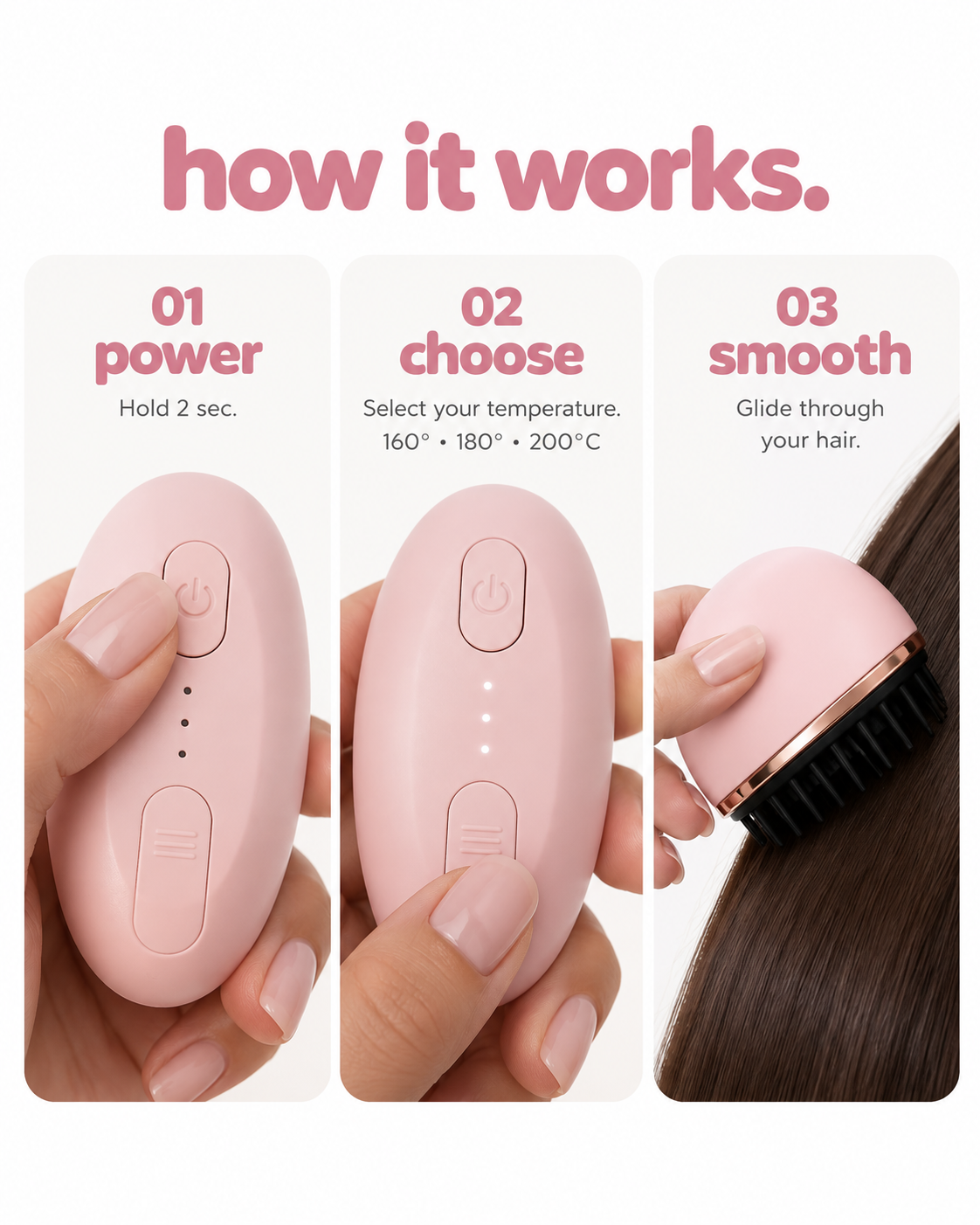 SILKME™ Cordless Straightening Brush